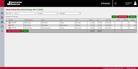 Recruitment Platform - Streamlined Working Process