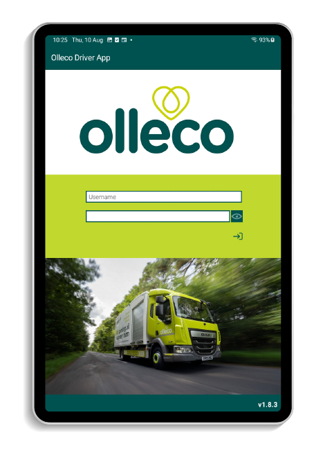 App development for the Olleco Driver App